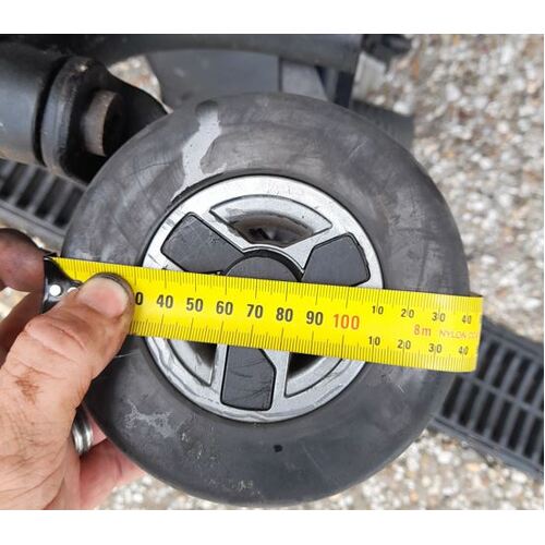 Pride Go Chair - FRONT WHEEL - 140mm