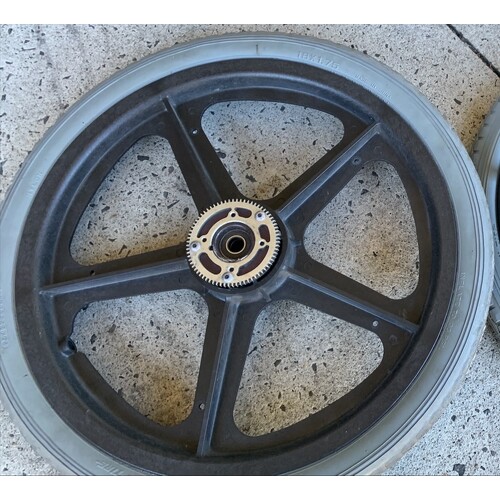 Invacare Solara 3G Wheelchair - 18'' x 1.75'' Solid Rear Wheel Assembly - Each