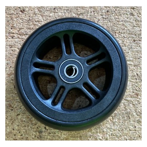 Permopbil, To Suit Jay, 4"x1.4" COMP SOFTROLL CASTOR