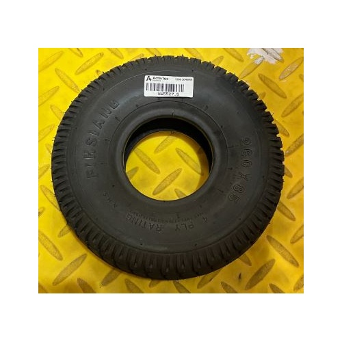 Shoprider 888 Scooter - REAR Tyre - 260 x 85 / 3.00-4 - Black