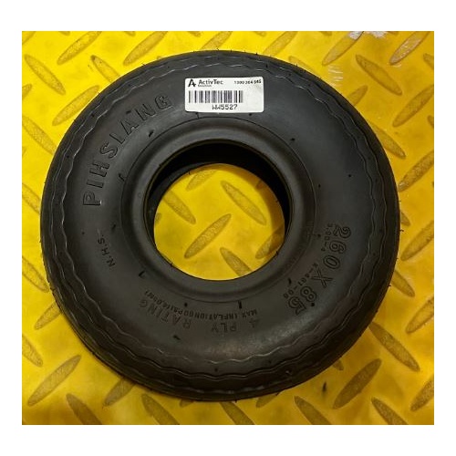 Shoprider 888 Scooter - FRONT Tyre - 260 x 85 / 3.00-4 - Black