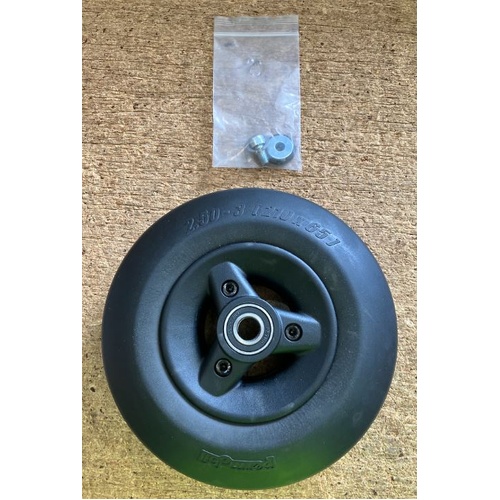 Permobil Corpus M3 Wheelchair - Solid Castor Wheel - 2.50-3 / 210 x 65mm - Black