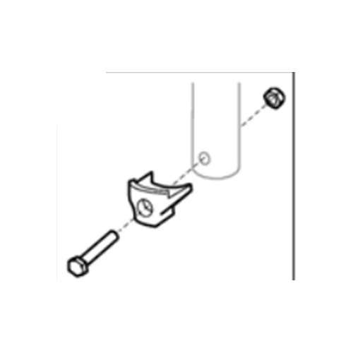 Invacare Rea Azalea Assist Wheelchair - Legrest Mount BLOCK KIT - Pair