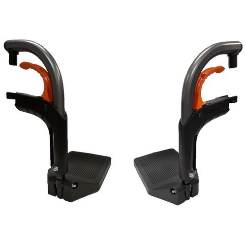 Karma Flexx - Complete Legrests - Suit 18'' Seat Width - Pair