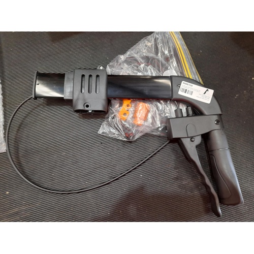 Handle Bar ASSY Right, including hand brake assembly with hand brake lever complete with cable, adjuster, boot and fastener (Aluminium version) - Elli