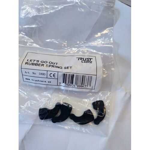 Trust Let's Go Out RUBBER SPRING for L&R Rear Wheels (4 Pack)