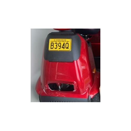 Afiscooter, C4 V1.9 FRONT COVER Assembly - Red