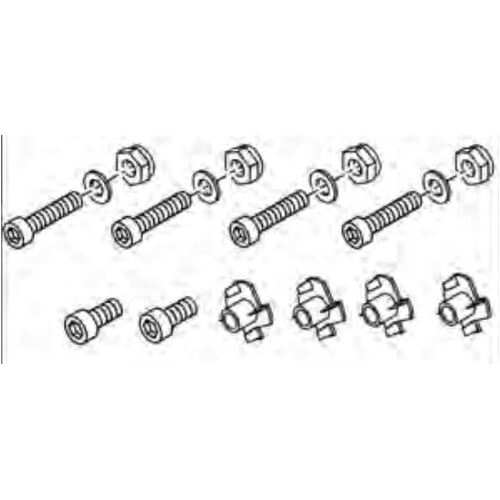 Whitmyer Hardware Mount Kit (slide & swingaway)