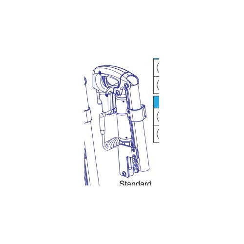 Quantum, Edge 3, LEG FOOT Assembly - To Suit LHS or RHS