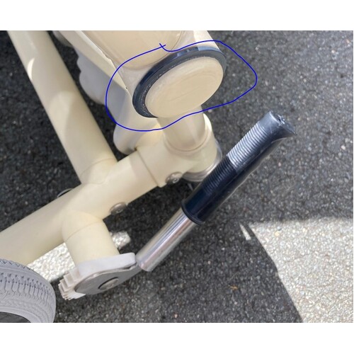 Platypus Pool Wheelchair - ARM CONNECTOR KIT - Each