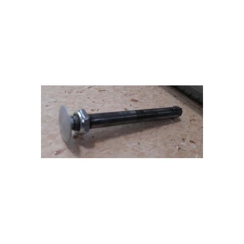 Quickie Iris, AXLE M12 NUT/PIN CLR BIG BTTN