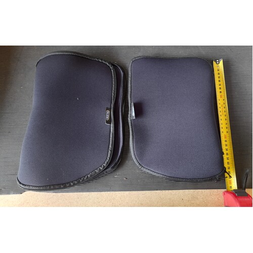 Glide Centro Wheelchair - Long Neoprene Footplate COVERS - 52cm x 29cm - Pair