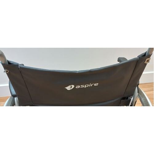 Aspire Assist 2 Ward Wheelchair - Deluxe Vinyl BACKREST UPHOLSTERY - 610mm / 61cm / 24 Inch