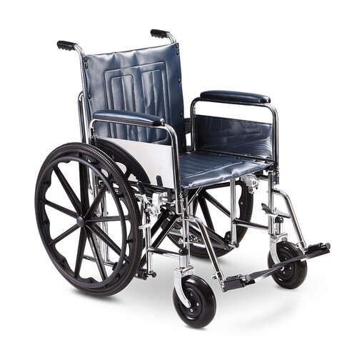 Carequip NC0330 Warrior Plus Self-Propelled Bariatric Wheelchair - 22" / 55cm Seat Width