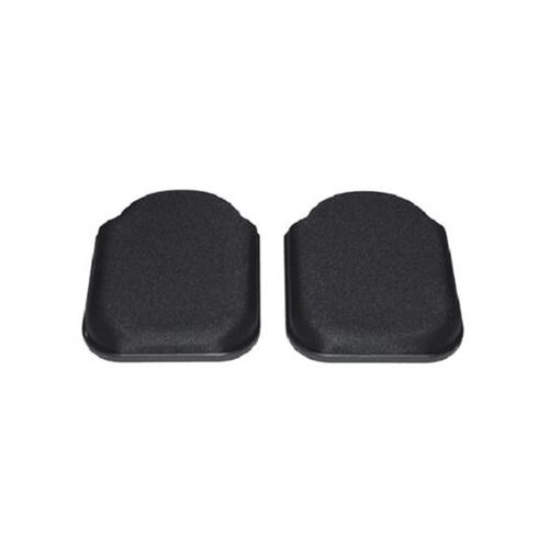 Aidacare, 20.32 x 15.24cm Gel and Form Wheelchair Footplate PROTECTOR COVER - Pair - Drill Version