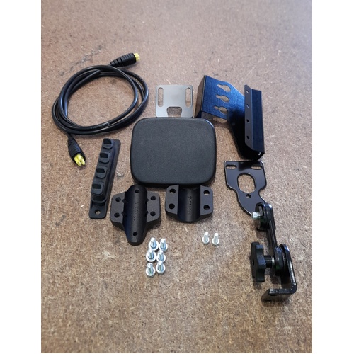 Permobil M1 Wheelchair - Attendant Joystick Mount On Backrest Includes Pad, Bus Block / Cable And Bracket