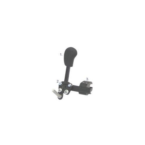 Glide G1 & G3 Wheelchair - 22MM Bent Aluminium BRAKE With Knob AND CLAMP - RHS